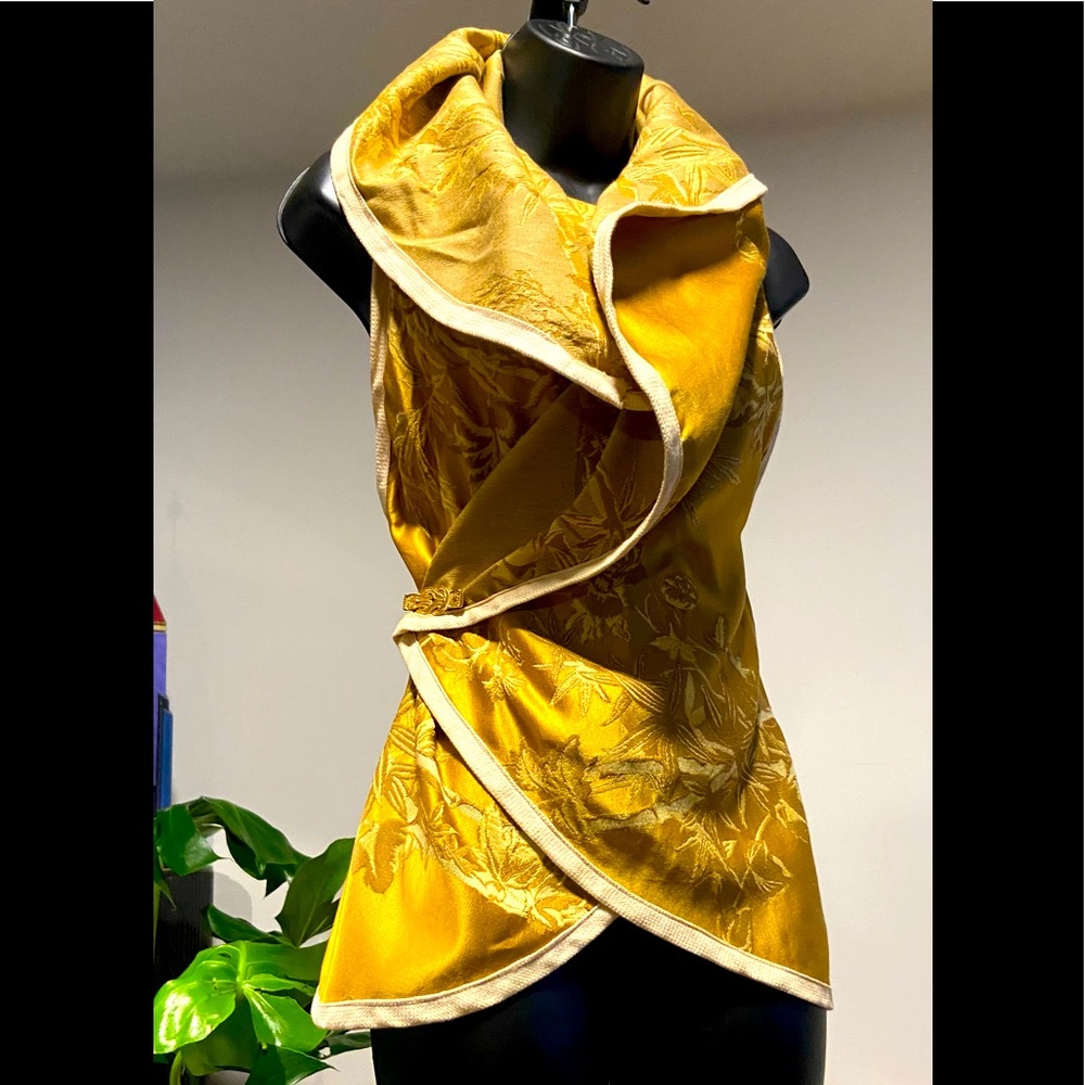 Asian Kimono Style Vest